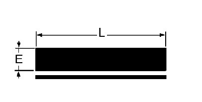 Uszczelka guma pełna SBR NBR lub EPDM, grubość 1-50 mm, 75-105