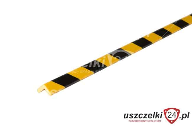 Profil ochronny PU żółto-czarny z klejem, odbój PU3044630