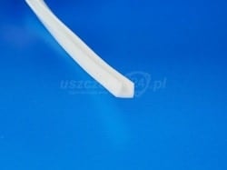 Uszczelka silikonowa 3 mm kolor "biały karpacki" 023132