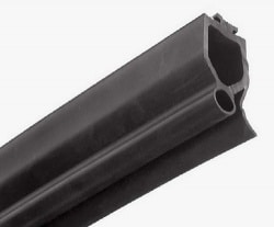 Uszczelka dolna bramy garażowej z komorą, 57-117