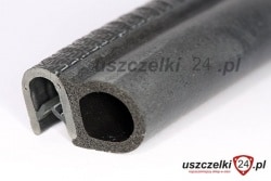 Osłona krawędzi 1-4 mm, zaciskowa EPDM 046150