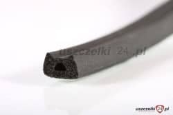 Uszczelka samoprzylepna czarna 6x10 mm, 12-506 C