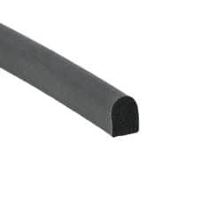 Kopułka mikroguma 6x8 mm, czarne EPDM, 0627680
