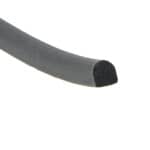 Uszczelka pianka EPDM czarna z klejem, kopułka 7x7 mm 0627452