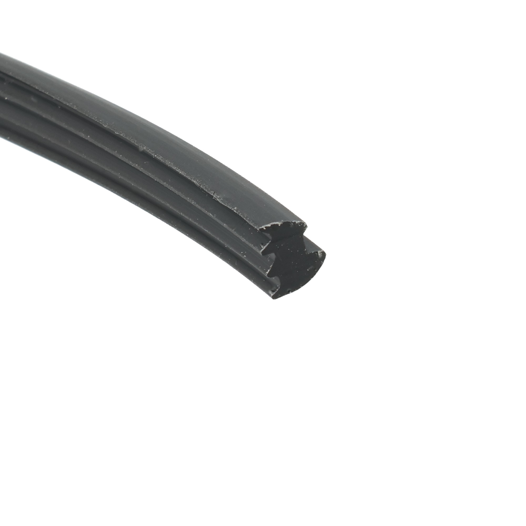 Uszczelka szyby 6 mm, czarna, 015125BL