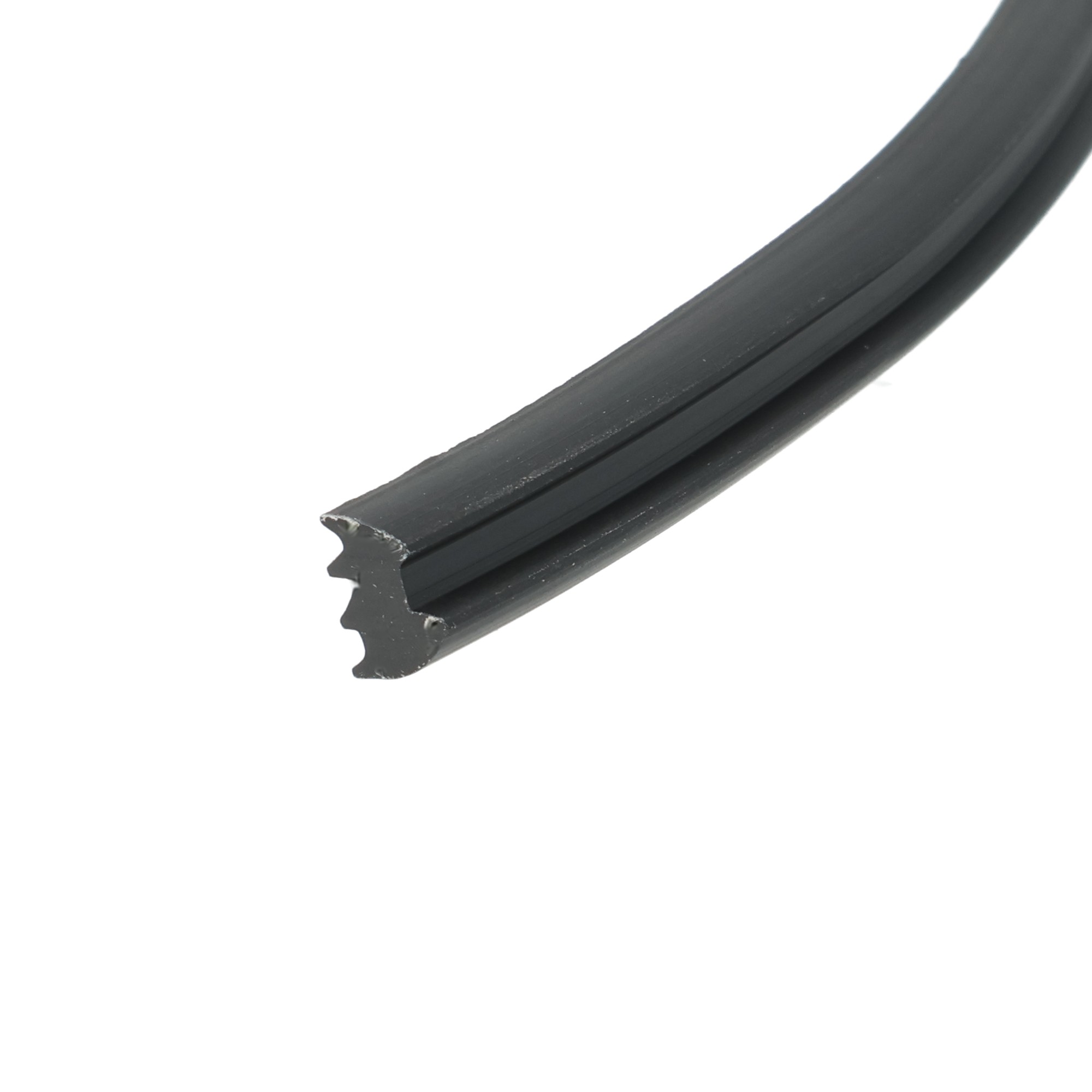 Uszczelka szyby 6 mm, czarna, 015125BL