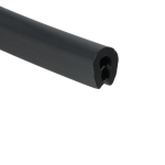  Uszczelka krawędziowa, zaciskowa TPE czarna 0,5-2,5 mm 90Sha, 046024