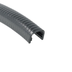 Uszczelka, osłona krawędzi, zaciskowa czarne PVC, 085781