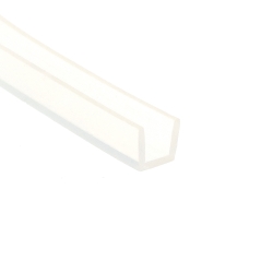 Osłona krawędzi 6 mm silikon, mleczny transparent 023883