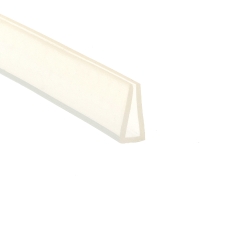 Osłona krawędzi 4 mm silikon, mleczny transparent 023914