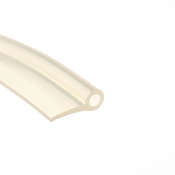Uszczelka silikonowa, mleczny transparent fi 10 mm mm, 023055-02