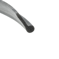 Uszczelka silikonowa typ P czarna 8x15mm, 32-815