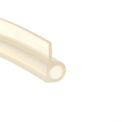 Profil silikonowy typ P, fi 14,5 mm mleczny transparent, 023939