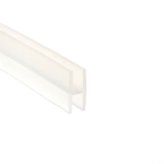 Uszczelka silikonowa mleczny transparent typ H, 6 mm, 023142