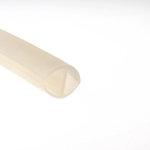 Uszczelka silikonowa mleczny transparent typ H, szyba 11 mm, 0991132