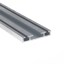 Aluminiowy profil pod uszczelki bram garażowych L-260 cm, 57-590-A