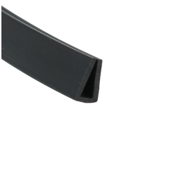 Gumowa osłona EPDM na krawędź 4 mm, czarna 68-880