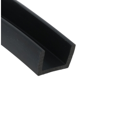 Uszczelka krawędziowa gumowa typ U 12x13x17mm czarna 12-6113