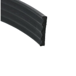 Uszczelka samoprzylepna 4x15 mm czarna 12-508 