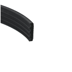 Uszczelka samoprzylepna czarna 2x12mm, 12-691-01