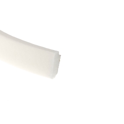 Taśma silikonowa 4x10mm samoprzylepna biała FDA, 0620410