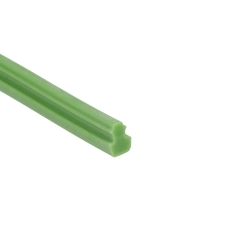 Uszczelka silikonowa do zgrzewarek typ T 2,9 x 2,6 x 4,2mm twardość 60 ShA zielona 0995936