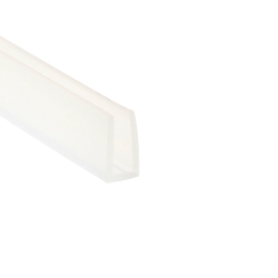 Osłona silikonowa krawędziowa 5 x 8 x 15mm bezbarwna 0993029
