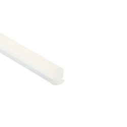 Uszczelka silikonowa typ T 3 x 4 x 5,2 x 5mm twardość 60 ShA bezbarwna 0995528