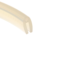 Osłona krawędzi 3 mm silikon, mleczny transparent 023081