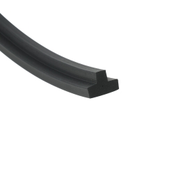 Profil gumowy T czarny EPDM, wciskany 023155