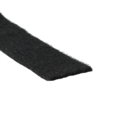 Uszczelka filcowa czarna klej 2,5x30 mm rolka 15 mb, 016033-9-15