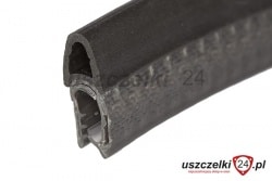 Osłona krawędzi 1-4 mm, zaciskowa EPDM 78-015