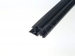 Uszczelka Deventer S 6612 drzwi drewnianych wewnętrznych z przylgą, czarna 09-666-01