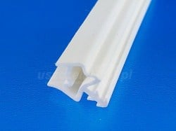 Uszczelka Deventer S 6612 drzwi drewnianych wewnętrznych z przylgą, biała 070-1508