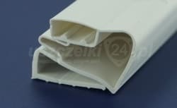  Uszczelka z magnesem biała do drzwi urządzeń chłodniczych, 32-107