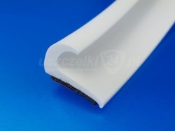 Okapnik gumowy biały samoprzylepny, 07999