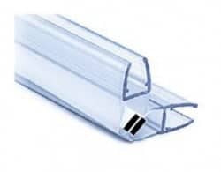 Uszczelka magnetyczna 90°/180° na szkło 6 lub 8 mm, 015694