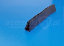 Gumowa osłona EPDM na krawędź 4 mm, czarna 68-880