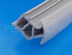 Uszczelka szara do drzwi stalowych, 12-4012