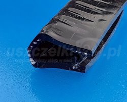 Uszczelka krawędziowa 6-10mm, zaciskowa, czarny silikon 0620753