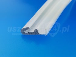 Uszczelka drzwi drewnianych biała QLON, 014817-BE