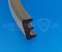 Uszczelka samoprzylepna E brązowa 12-505-01