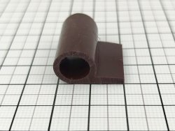 Profil silikonowy typ P, fi 11,5 mm brązowa, 68-894