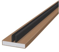 Uszczelka pęczniejąco-dymoszczelna Halspan z podwójną wypustką 10x4mm, czarna, 88-235-11