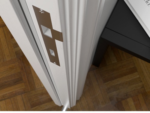 Uszczelka Batwing 10x10mm L-2,10 czarna z klejem, 88-100