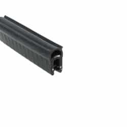 Uszczelka krawędziowa 2-4mm, zaciskowa, czarna silikon 0620817