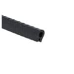 Uszczelka, osłona krawędzi 1 mm, zaciskowa PVC czarna 54-003