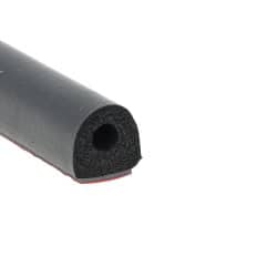 Uszczelka samoprzylepna 16x16 mm czarna z klejem producent 3M do jachtów, 07991