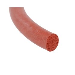 Sznur silikonowy spieniony fi 14 mm, czerwony, 0191445