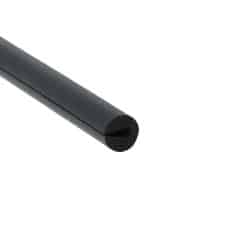 Osłona krawędzi 3 mm, pianka EPDM czarna fi 11,5 mm, 012033